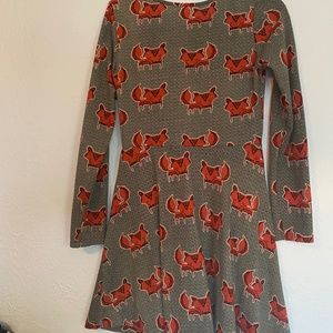 LA Soul Fox Tunic Dress